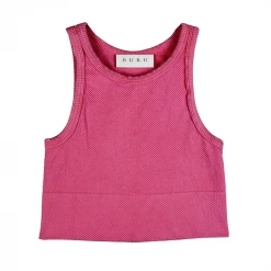 Buru Clothing Tennis Top - Bubblegum 17 Buru Clothing Tennis Top - Bubblegum