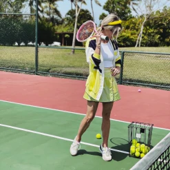 Buru Tennis Top - White