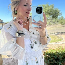 BURU White Label Clothing The Blanche Dress Midi - White Daisy