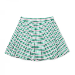 BURU White Label The Classic Pleated Tennis Skirt - Green & Pink Plaid 29 BURU White Label The Classic Pleated Tennis Skirt - Green & Pink Plaid