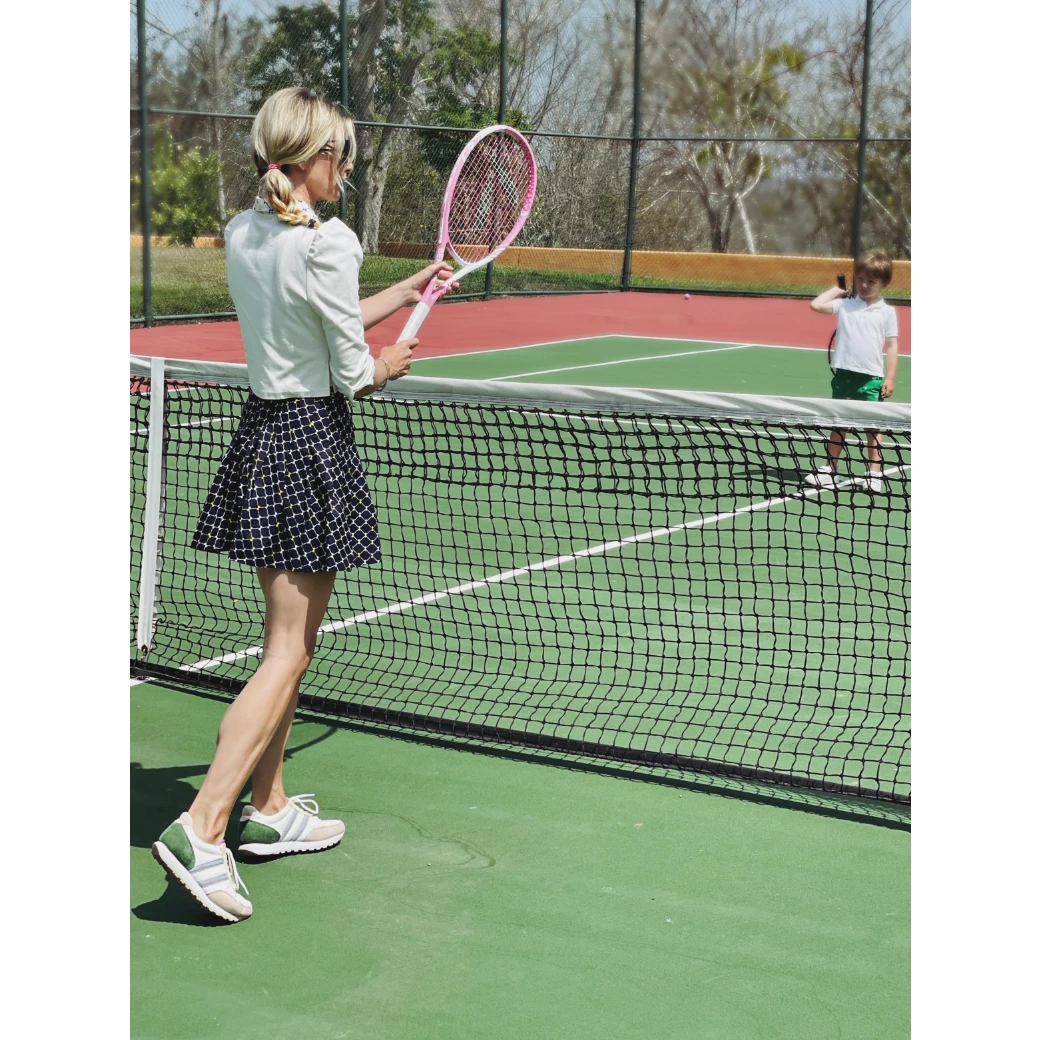 BURU White Label The Classic Pleated Tennis Skirt - Navy Bows Clothing 12 BURU White Label The Classic Pleated Tennis Skirt - Navy Bows Clothing