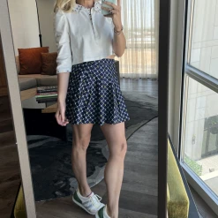 BURU White Label The Classic Pleated Tennis Skirt - Navy Bows Clothing 19 BURU White Label The Classic Pleated Tennis Skirt - Navy Bows Clothing