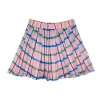 BURU White Label The Classic Pleated Tennis Skirt - Pink & Blue Plaid 2 BURU White Label The Classic Pleated Tennis Skirt - Pink & Blue Plaid