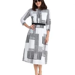 BURU White Label Clothing The Day Dress - Black And White - Final Sale 19 BURU White Label Clothing The Day Dress - Black And White - Final Sale