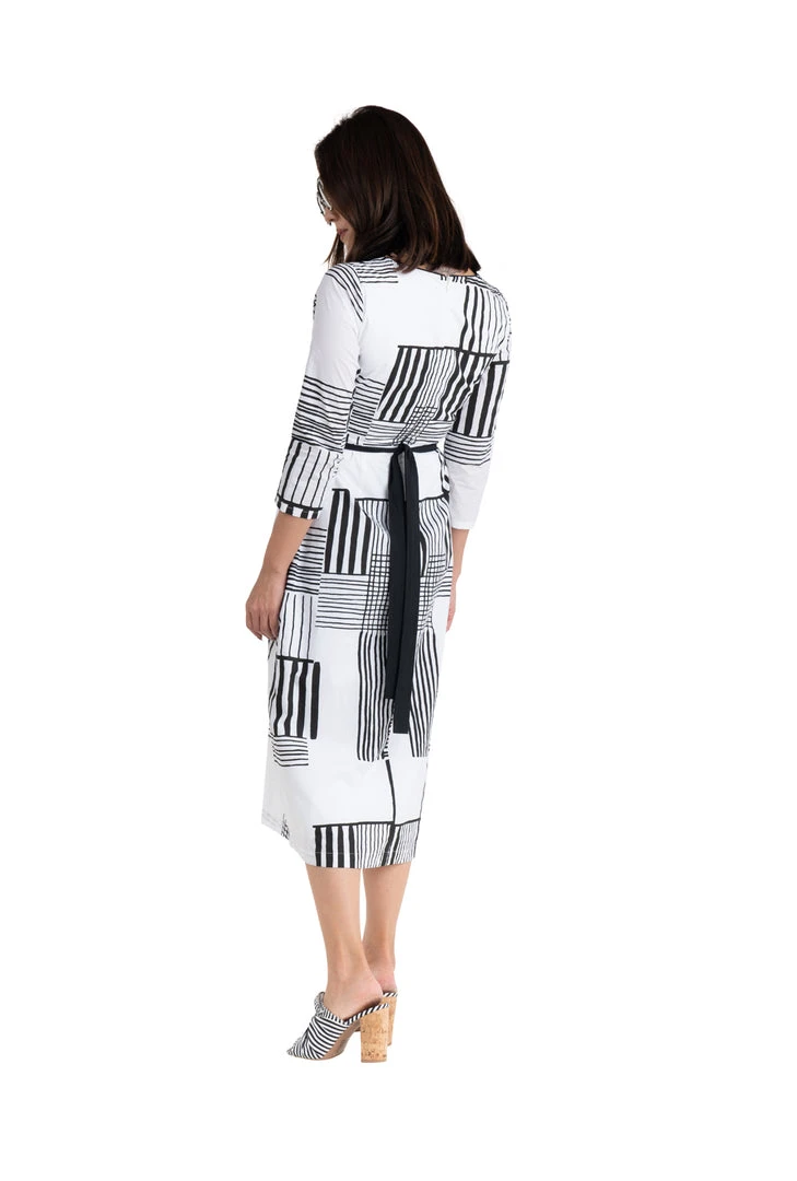 BURU White Label Clothing The Day Dress - Black And White - Final Sale 5 BURU White Label Clothing The Day Dress - Black And White - Final Sale