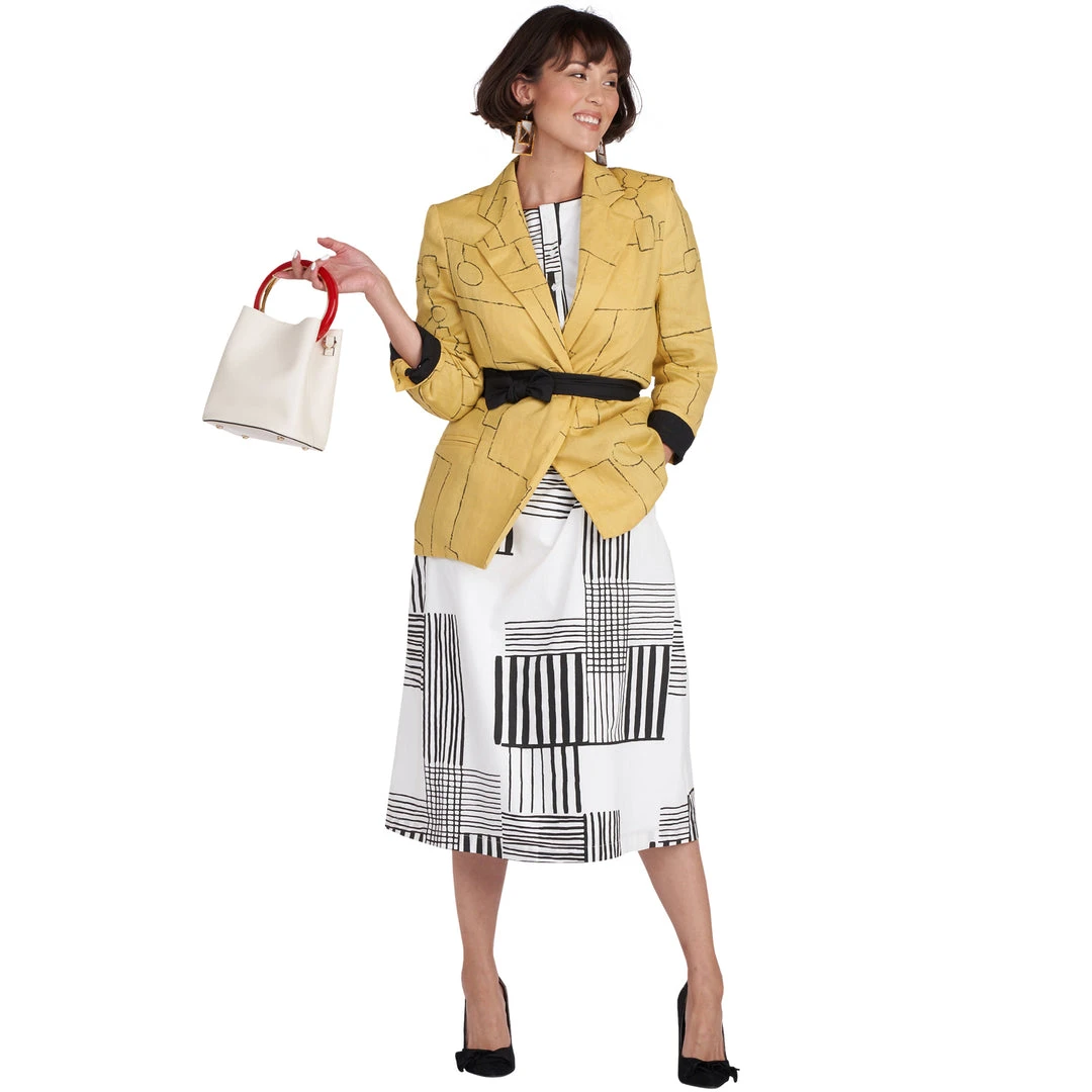 BURU White Label Clothing The Day Dress - Black And White - Final Sale 12 BURU White Label Clothing The Day Dress - Black And White - Final Sale