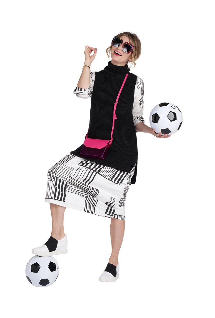 BURU White Label Clothing The Day Dress - Black And White - Final Sale 7 BURU White Label Clothing The Day Dress - Black And White - Final Sale