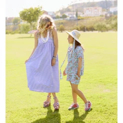 BURU White Label Clothing Tie Top MIDI Dress - Blue Stripe 20 BURU White Label Clothing Tie Top MIDI Dress - Blue Stripe