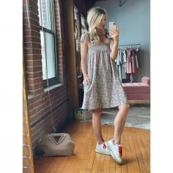 BURU White Label Tie Top MINI Dress - RWB Lady Liberty Clothing