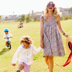 BURU White Label Tie Top MINI Dress - RWB Lady Liberty Clothing