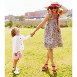 BURU White Label Tie Top MINI Dress - RWB Lady Liberty Clothing