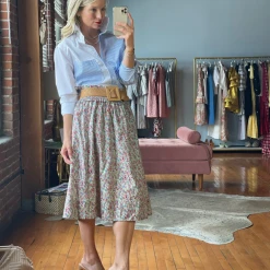 BURU White Label Tie Top MINI Dress - RWB Lady Liberty Clothing