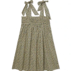 BURU White Label Tie Top MINI Dress - Yellow Rose