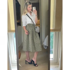 Buru Accessories Checker Crossbody - Black & White