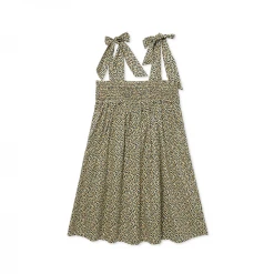 BURU White Label Tie Top MINI Dress - Yellow Rose