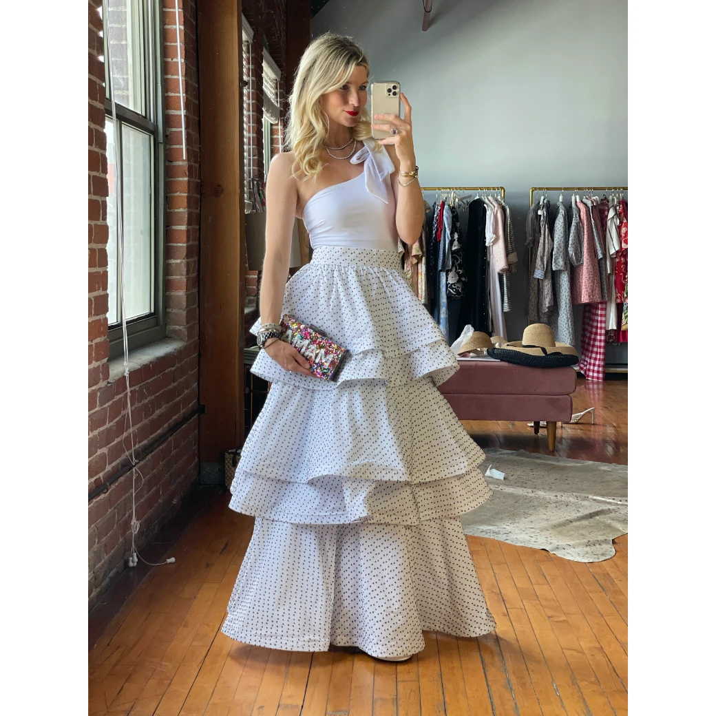 BURU White Label Tie Top One Shoulder Swimsuit - White 10 BURU White Label Tie Top One Shoulder Swimsuit - White