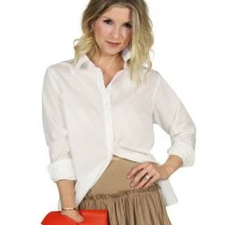 BURU White Label Clothing Timeless Button Down - White