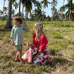 BURU Pink Label Clothing Trumpet Teagan - Pink Lily 21 BURU Pink Label Clothing Trumpet Teagan - Pink Lily