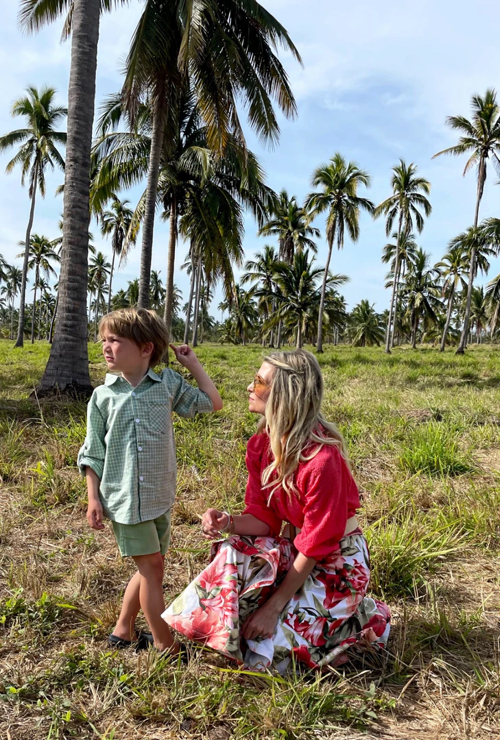 BURU Pink Label Clothing Trumpet Teagan - Pink Lily 5 BURU Pink Label Clothing Trumpet Teagan - Pink Lily