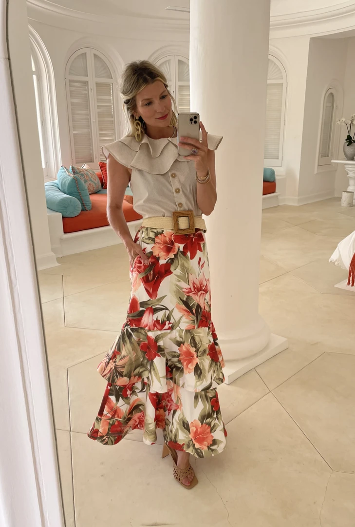 BURU Pink Label Clothing Trumpet Teagan - Pink Lily 8 BURU Pink Label Clothing Trumpet Teagan - Pink Lily