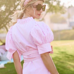 BURU Accessories Tweed & Pearl Puff Headband - Pink 16 BURU Accessories Tweed & Pearl Puff Headband - Pink