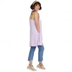 BURU White Label Zip Up Vest Dress-Lilac - Final Sale Clothing