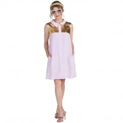 BURU White Label Zip Up Vest Dress-Lilac - Final Sale Clothing