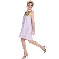 BURU White Label Zip Up Vest Dress-Lilac - Final Sale Clothing