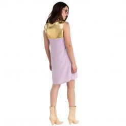 BURU White Label Zip Up Vest Dress-Lilac - Final Sale Clothing