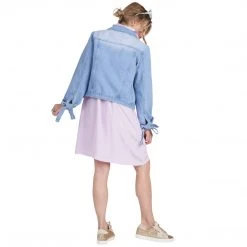 BURU White Label Zip Up Vest Dress-Lilac - Final Sale Clothing