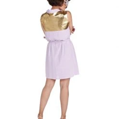 BURU White Label Zip Up Vest Dress-Lilac - Final Sale Clothing