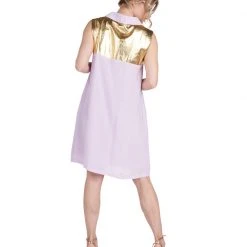 BURU White Label Zip Up Vest Dress-Lilac - Final Sale Clothing