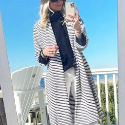 BURU White Label Knit Set - Black & Ivory Clothing