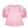 BURU Pink Label Balloon Sleeve Shirt - Blush 2 BURU Pink Label Balloon Sleeve Shirt - Blush