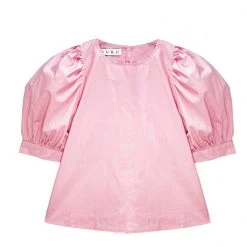 BURU Pink Label Balloon Sleeve Shirt - Blush