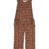 BURU White Label Clothing Bandana Jumpsuit - Brown