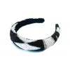 BURU Accessories Hand Beaded Headband - Black