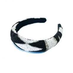 BURU Accessories Hand Beaded Headband - Black 9 BURU Accessories Hand Beaded Headband - Black