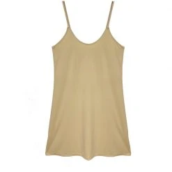 BURU White Label Adjustable Strap Slip - Beige Clothing