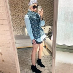 BURU White Label Boyfriend Shirt 2.0 - Blue 20 BURU White Label Boyfriend Shirt 2.0 - Blue