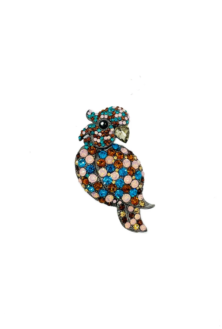 BURU Accessories Parrot Brooch - Multi 3 BURU Accessories Parrot Brooch - Multi