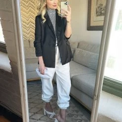 BURU White Label Sporty Mama Joggers - White Clothing 19 BURU White Label Sporty Mama Joggers - White Clothing