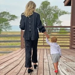 BURU White Label Everyday Pants - Black Fringe Clothing