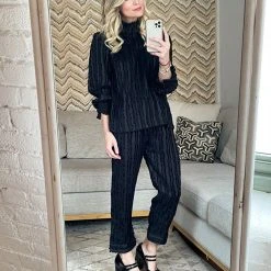 BURU White Label Everyday Pants - Black Fringe Clothing