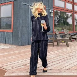 BURU White Label Everyday Pants - Black Fringe Clothing