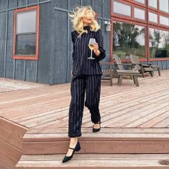 BURU White Label Everyday Pants - Black Fringe Clothing