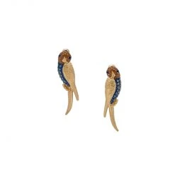Buru Accessories Pretty Birds Earrings - Blue 5 Buru Accessories Pretty Birds Earrings - Blue