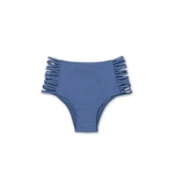 BURU White Label High Rise Cut Out Swim Bottom - Blue Clothing