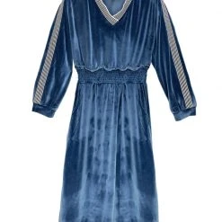 BURU White Label Track Dress - Blue Clothing