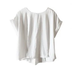 BURU White Label Tops Box Top - White
